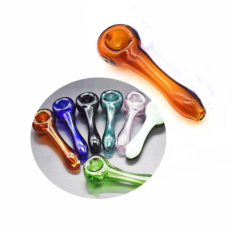 4inch mini glass Tobacco pipe thick heady Glass hand Spoon Bongs Oil Burners Nail Smoking Pipe
4inch mini glass Tobacco pipe thick heady Glass hand Spoon Bongs Oil Burners Nail Smoking Pipe