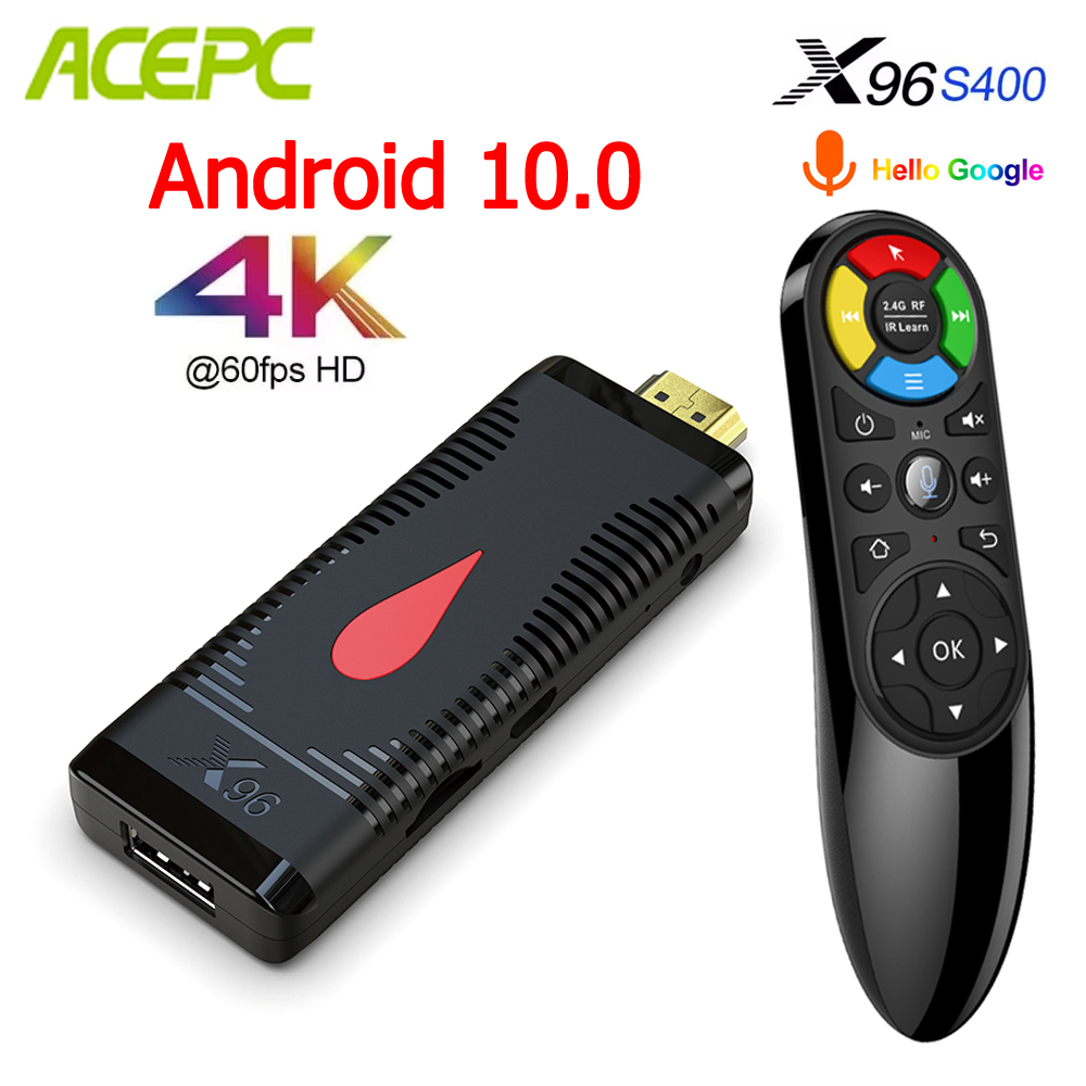 X96 S400 2.4G Wifi TV Stick ANDROID 10 Allwinner H313 Quad Core 4K 60fps HD 2.1 Android 10.0 MIni BOX Media Player 2G16G
X96 S400 2.4G Wifi TV Stick ANDROID 10 Allwinner H313 Quad Core 4K 60fps HD 2.1 Android 10.0 MIni BOX Media Player 2G16G
