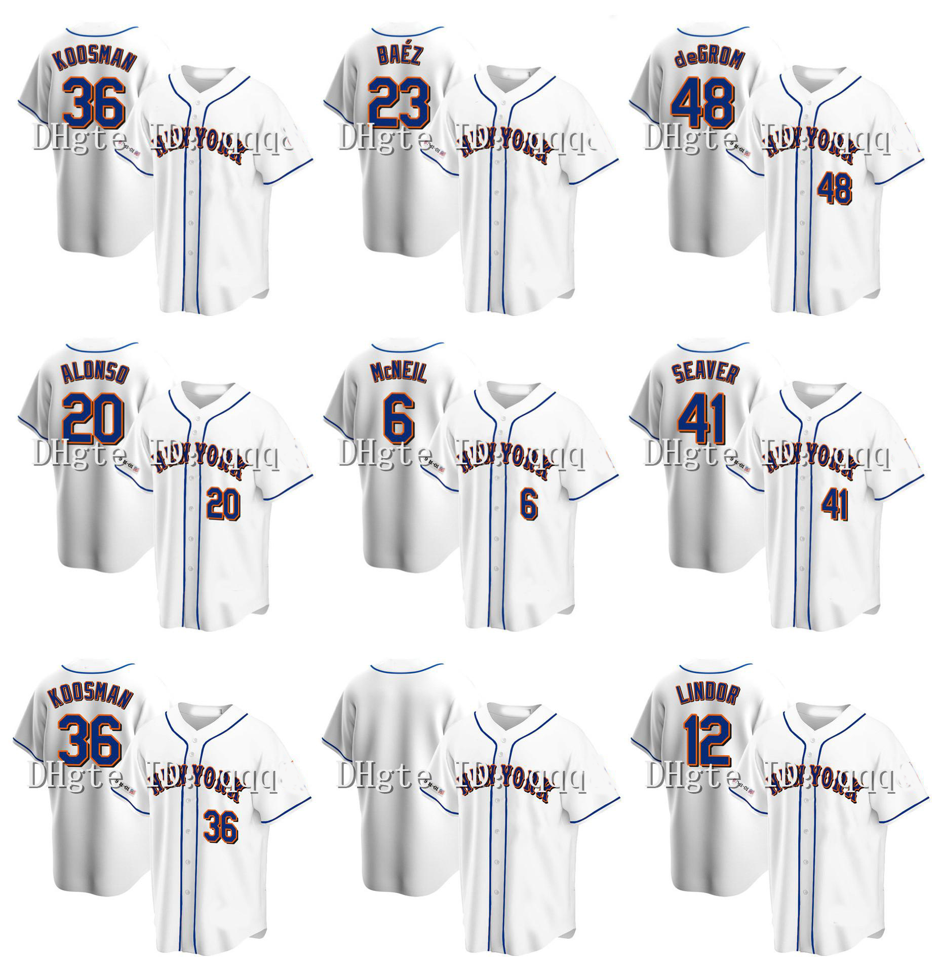 9/11/2021 20th Anniversary Francisco Lindor Jersey Mets Javier Báez Jacob deGrom Pete Alonso New Mike Piazza Dwight Gooden Keith Hernandez Luis Guillorme Baseball, Women's size s m l xl xxl
9/11/2021 20th Anniversary Francisco Lindor Jersey Mets Javier Báez Jacob deGrom Pete Alonso New Mike Piazza Dwight Gooden Keith Hernandez Luis Guillorme Baseball, Women's size s m l xl xxl