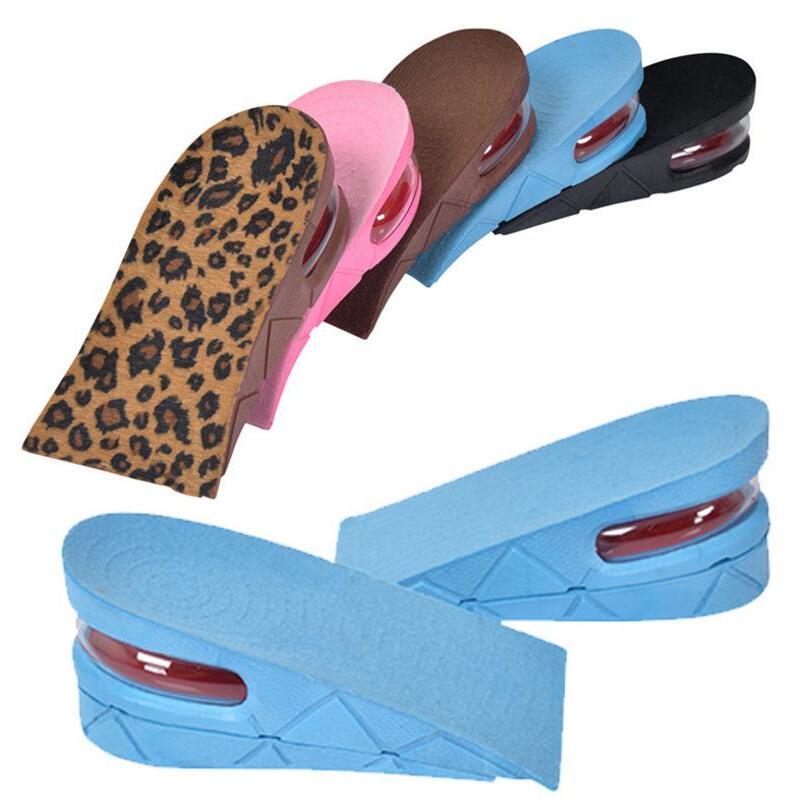 100pairs New Adjustable 5 Cm 2 Layer Up Air Cushion Heel Insert Increase Height Lift Tools Fashion