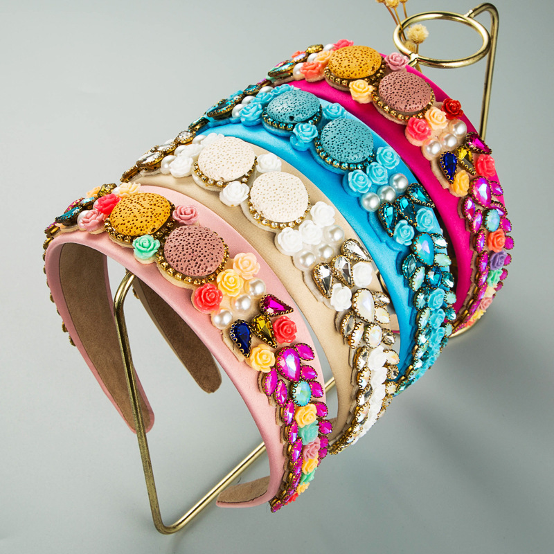 Wide Luxury Colorful Crystal Princess Hairbands for Women Unique Design Handmade Headband Hair Accessories Fashion Jewelry
Wide Luxury Colorful Crystal Princess Hairbands for Women Unique Design Handmade Headband Hair Accessories Fashion Jewelry
