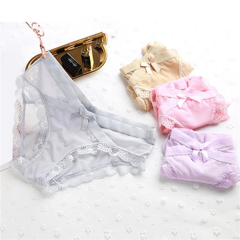 Women Underwear Ladies Briefs Sexy Lace Cotton Women's Panties Women Briefs Soft Breathable Transparent Lady Summer G-string, White
Women Underwear Ladies Briefs Sexy Lace Cotton Women's Panties Women Briefs Soft Breathable Transparent Lady Summer G-string, White