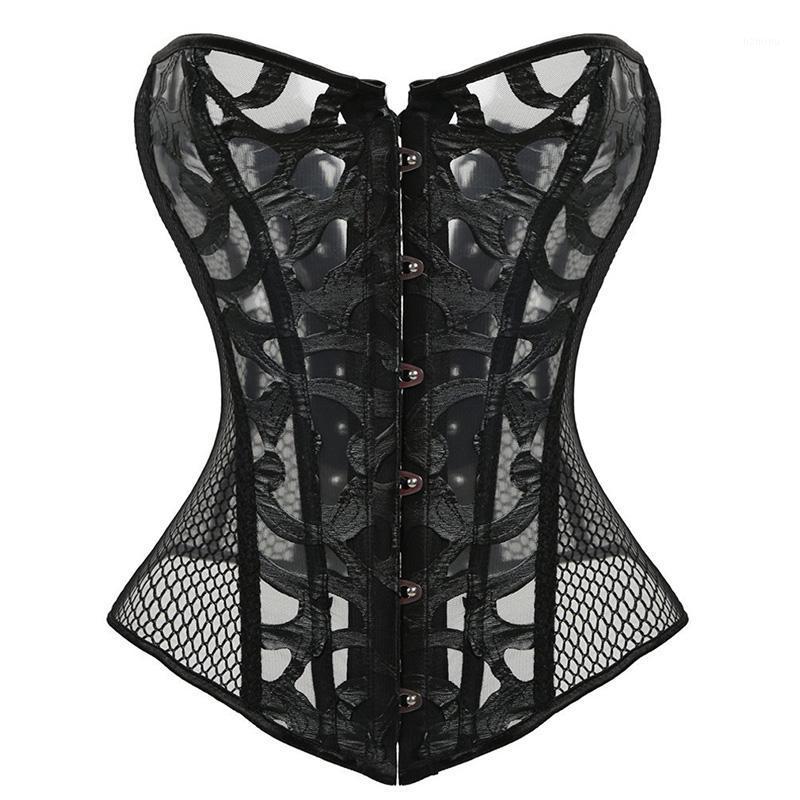 Lace Corset Sexy Bustier Mesh Corselet Summer Underwear Clothing Black White Lingerie G-string Slimming Party Outfits -2XL Bustiers & Corse
Lace Corset Sexy Bustier Mesh Corselet Summer Underwear Clothing Black White Lingerie G-string Slimming Party Outfits -2XL Bustiers & Corse