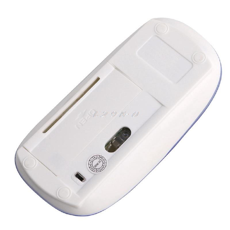 Nice Design 2.4GHz Wireless Ultra Thin Optical Scroll Mouse/Mice +USB Receiver For PC Laptop