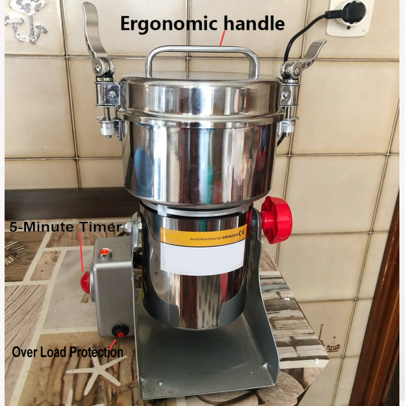 2000g Grains Spices Hebals Cereals Coffee Dry Food Grinder Miller Grinding Machine gristmill home medicine flour powder crusher L0309
2000g Grains Spices Hebals Cereals Coffee Dry Food Grinder Miller Grinding Machine gristmill home medicine flour powder crusher L0309