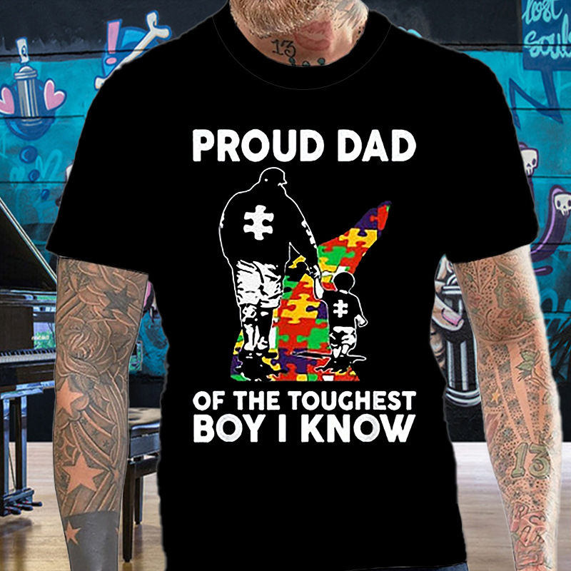 summer new high street ins casual fun father son printed t-shirt men's cotton loose short sve, White;black
summer new high street ins casual fun father son printed t-shirt men's cotton loose short sve, White;black