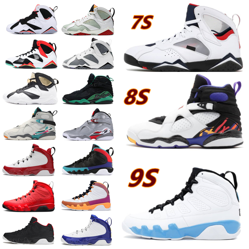 2022 Top Fashion Basketball Shoes 8s White Aqua Three Peat Chrome 7s Flint Barcelona Night Pure Money 9s Particle Grey Child Red sport sneakers trainers, Box
2022 Top Fashion Basketball Shoes 8s White Aqua Three Peat Chrome 7s Flint Barcelona Night Pure Money 9s Particle Grey Child Red sport sneakers trainers, Box