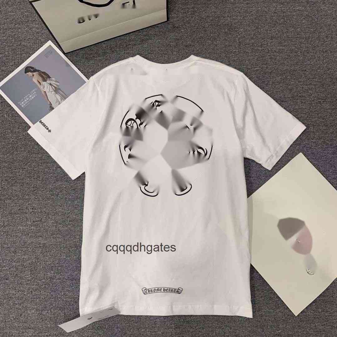 Chao Brand Chrome/hearts Short Loose Cotton Printed T-shirt Men and Women's Same Pair Round Neck Half Sleeve t Shirts, White;black
Chao Brand Chrome/hearts Short Loose Cotton Printed T-shirt Men and Women's Same Pair Round Neck Half Sleeve t Shirts, White;black