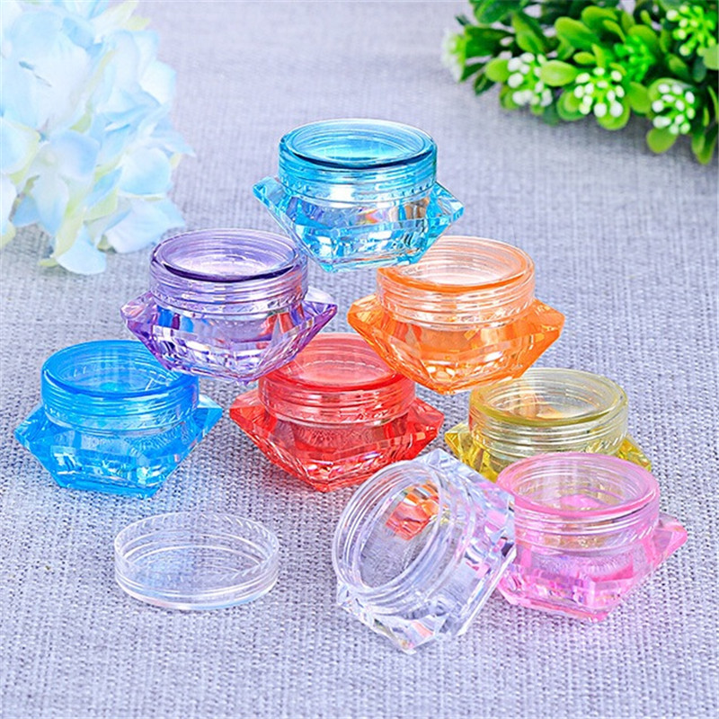 Plastic wax container round and square diamond shape Empty Bottle 3g 5g make up containers box colorful makeup case can dab dabber jars
Plastic wax container round and square diamond shape Empty Bottle 3g 5g make up containers box colorful makeup case can dab dabber jars
