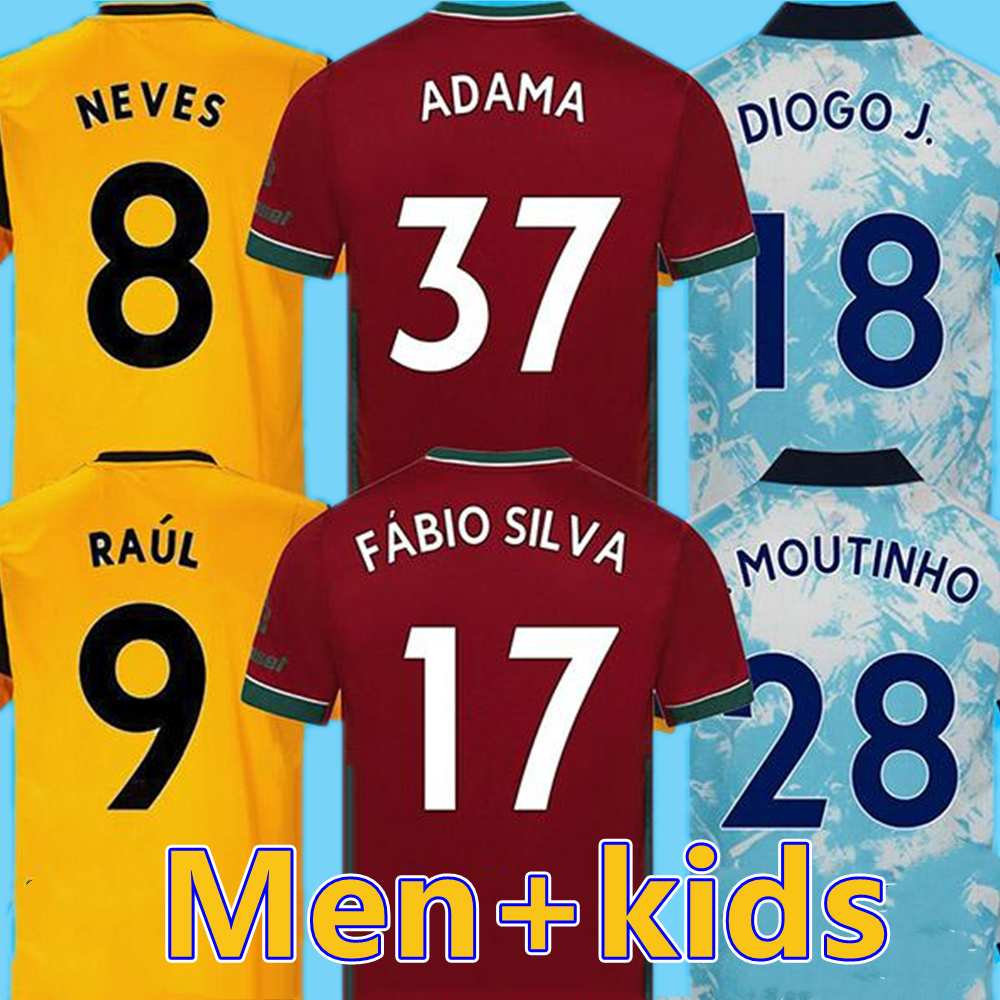 20 21 soccer jersey wolves football shirt Wanderers J.OTTO PODENCE RAUL NEVES DIOGO ADAMA COADY MOUTINHO BENNETT thailand men kids kits, Away
20 21 soccer jersey wolves football shirt Wanderers J.OTTO PODENCE RAUL NEVES DIOGO ADAMA COADY MOUTINHO BENNETT thailand men kids kits, Away