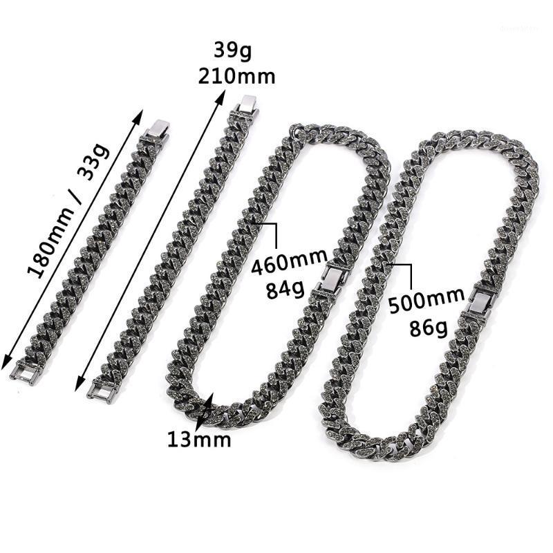Chains European And American Hip-hop Cuban Chain Super Flashing Rhinestone Fashion Men's Necklace CZ Shiny Rap Male Choker
Chains European And American Hip-hop Cuban Chain Super Flashing Rhinestone Fashion Men's Necklace CZ Shiny Rap Male Choker