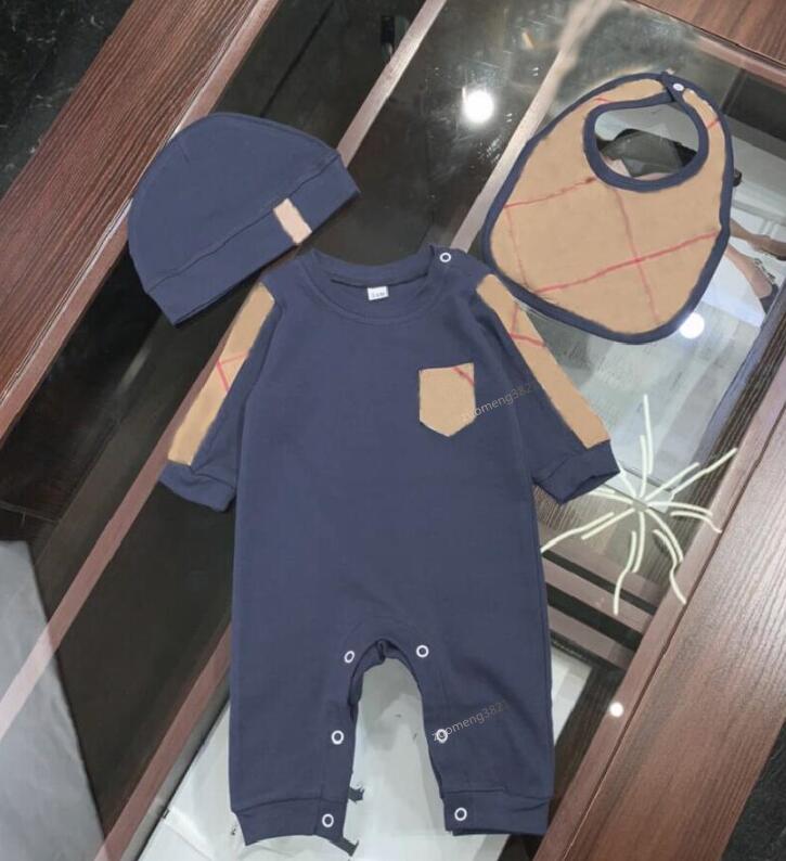 Spring Autumn Cotton Romper for Baby Boy Clothes Girl Jumpsuit + Hat + Bib Set Newborn Baby Clothes Infant Boy Onesie, Blue
Spring Autumn Cotton Romper for Baby Boy Clothes Girl Jumpsuit + Hat + Bib Set Newborn Baby Clothes Infant Boy Onesie, Blue
