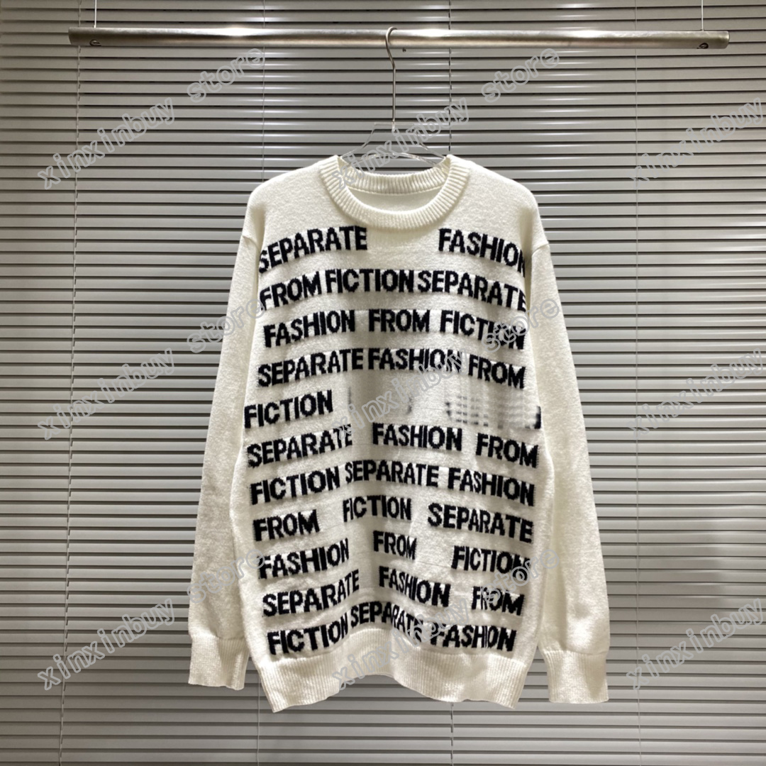 21ss Designers Sweaters luxury letters lattice stripe fashion print paris clothes long sleeve mens shirt tag luxurys black white red orange xinxin
21ss Designers Sweaters luxury letters lattice stripe fashion print paris clothes long sleeve mens shirt tag luxurys black white red orange xinxin