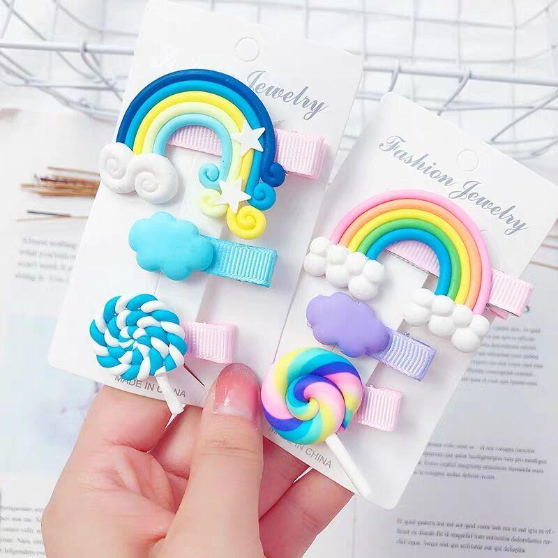 Hair Clips & Barrettes Korean Cute Candy Rainbow Hairpins For Female Childs Trendy Jewelry 2021 Charm Hairwear Accessories, Golden;silver
Hair Clips & Barrettes Korean Cute Candy Rainbow Hairpins For Female Childs Trendy Jewelry 2021 Charm Hairwear Accessories, Golden;silver