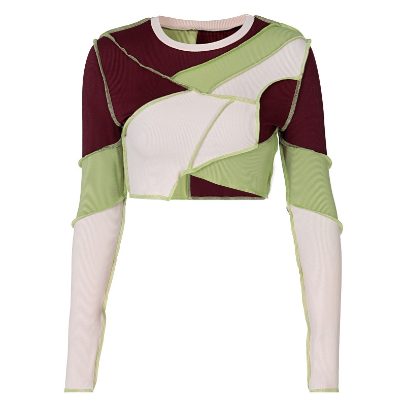 Europe and America spring deep V top trousers cashmere casual suit women's wear korean women clothing 210602