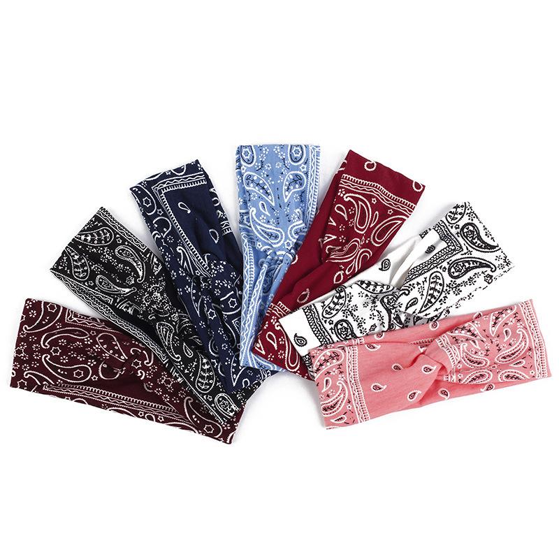 Hair Accessories Vintage Cashew Pattern Headband Women Girls Tie Cross Turban Ladies Yoga Sports Elastic Headwear Makeup
Hair Accessories Vintage Cashew Pattern Headband Women Girls Tie Cross Turban Ladies Yoga Sports Elastic Headwear Makeup
