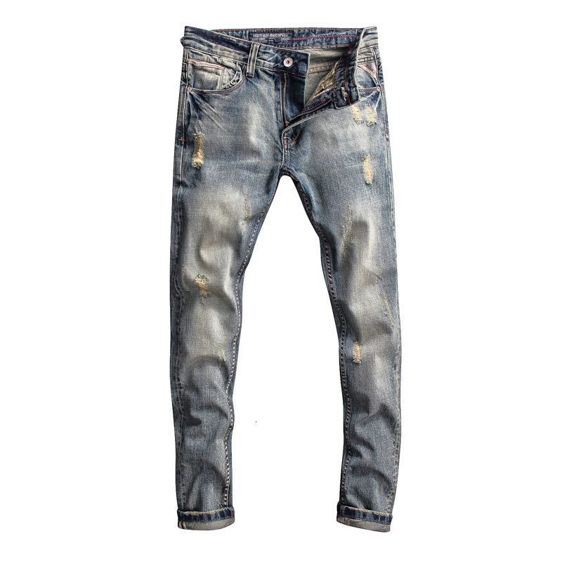 2021 New Italian Style Fashion High Quality Slim Fit Ripped Men Baggy Pants Retro Yellow Streetwear Hip Hop Jeans Homme Lkfg
2021 New Italian Style Fashion High Quality Slim Fit Ripped Men Baggy Pants Retro Yellow Streetwear Hip Hop Jeans Homme Lkfg