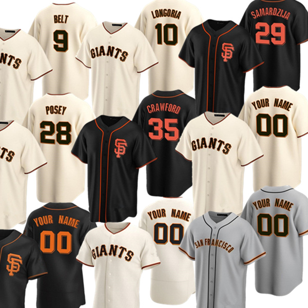 Custom 35 Brandon Crawford Jersey 20 21 San Francisco Yastrzemski Buster Posey Brandon Belt Pence Madison Bumgarner Williams Baseball Jersey, Men's color 5
Custom 35 Brandon Crawford Jersey 20 21 San Francisco Yastrzemski Buster Posey Brandon Belt Pence Madison Bumgarner Williams Baseball Jersey, Men's color 5