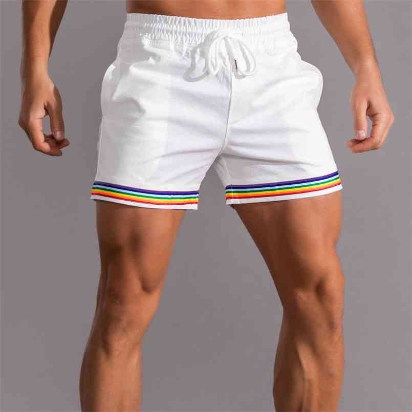 Gay man shorts rainbow male 210716, Black