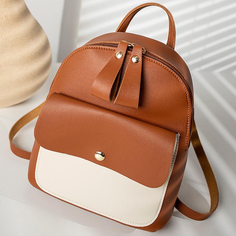 2021 Women Leather Backpack Children Mini Backpack Women Cute Panelled Backpacks for Teenage Girls Small Bag luxury
2021 Women Leather Backpack Children Mini Backpack Women Cute Panelled Backpacks for Teenage Girls Small Bag luxury