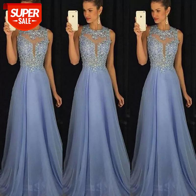 Hirigin Newest Summer Women Formal Wedding Boho Bridesmaid Party Ball Prom Gown Long Maxi Elegant Dress 2019 #X666, Black;gray
Hirigin Newest Summer Women Formal Wedding Boho Bridesmaid Party Ball Prom Gown Long Maxi Elegant Dress 2019 #X666, Black;gray