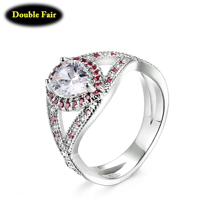 Cluster Rings Top Quality WaterDrop Shape Cubic Zirconia Ring Silver Color Fashion Brand Birthday Party Jewelry For Women Wholesale DWR602, Golden;silver
Cluster Rings Top Quality WaterDrop Shape Cubic Zirconia Ring Silver Color Fashion Brand Birthday Party Jewelry For Women Wholesale DWR602, Golden;silver