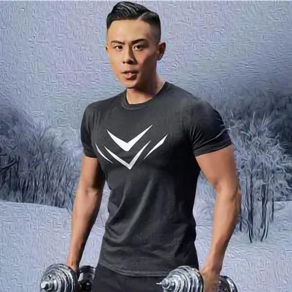 Fitness clothes Black short-sleeved quick-drying clothes loose running sports T-shirt high-elastic half-sleeve breathable tight training top, Black;yellow
Fitness clothes Black short-sleeved quick-drying clothes loose running sports T-shirt high-elastic half-sleeve breathable tight training top, Black;yellow