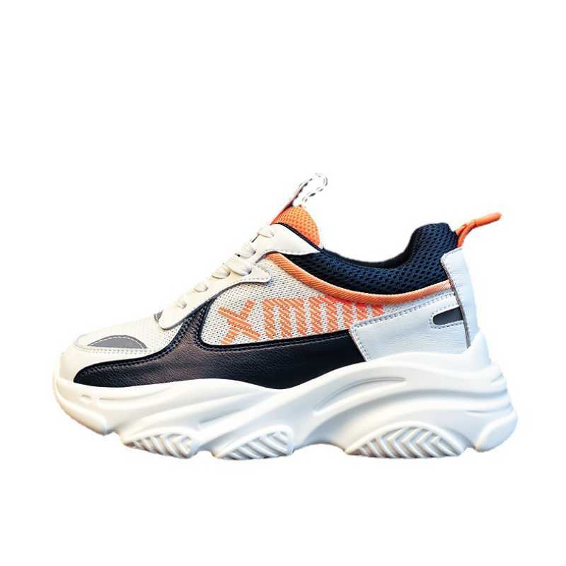 Chunky Sneakers Women 2021 Fashion Platform Women Casual Shoes Thick Bottom Vulcanize Shoes Women Female Walking Shoes Y0907