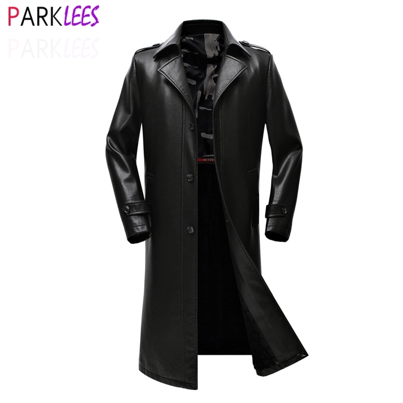 Long Faux Leather Jacket Men Luxury Brand Warm Fleece Lined Winter PU Leather Jackets Mens Trench Coat Windbreaker 211111, Coffee
Long Faux Leather Jacket Men Luxury Brand Warm Fleece Lined Winter PU Leather Jackets Mens Trench Coat Windbreaker 211111, Coffee