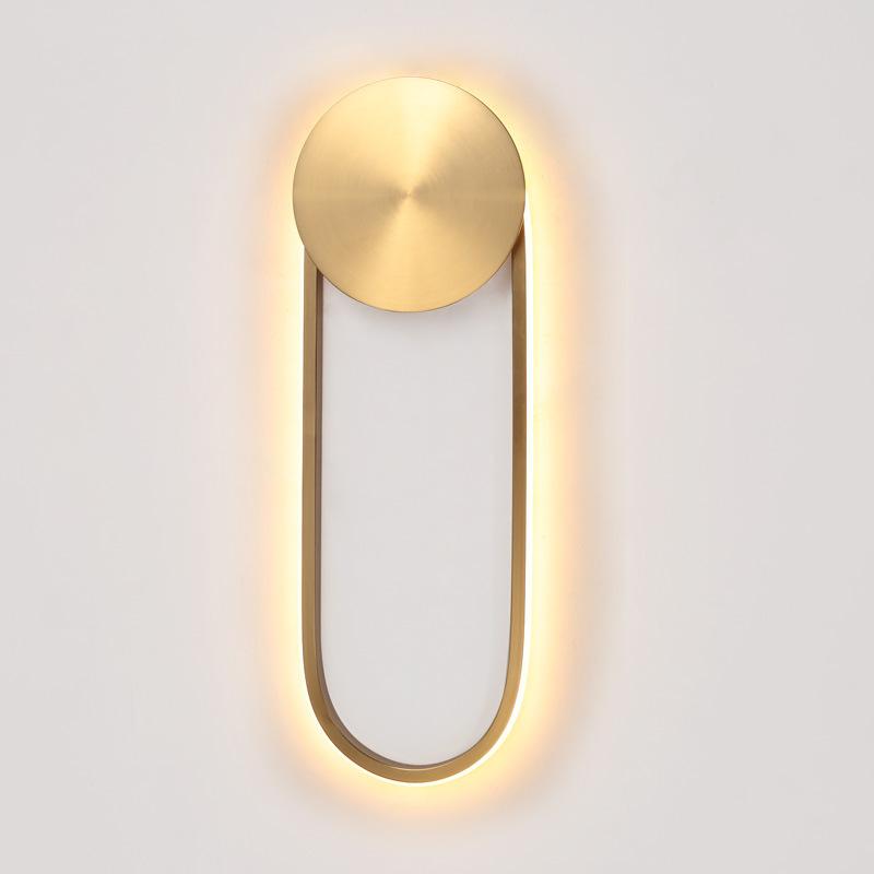 Nordic minimalist art designer living room decorative wall lamp creative light luxury simple bedroom bedside lamp
Nordic minimalist art designer living room decorative wall lamp creative light luxury simple bedroom bedside lamp
