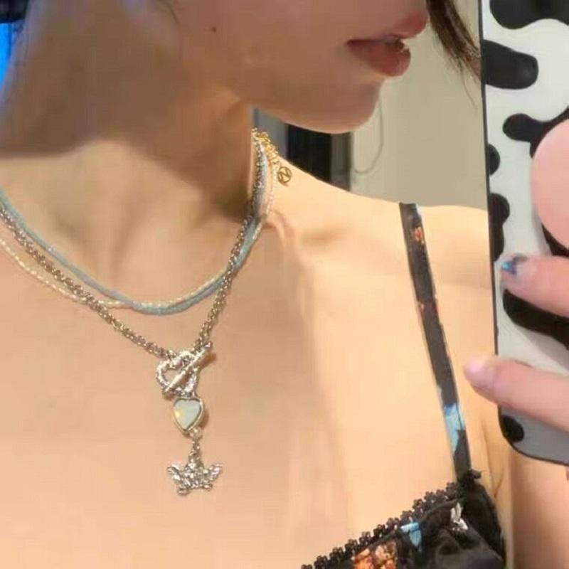 Chains Spring And Summer Spot 4room Love Little Angel Necklace Women Small INS Wind Collarbone Chain Web Celebrity 2021 Trend GY
Chains Spring And Summer Spot 4room Love Little Angel Necklace Women Small INS Wind Collarbone Chain Web Celebrity 2021 Trend GY