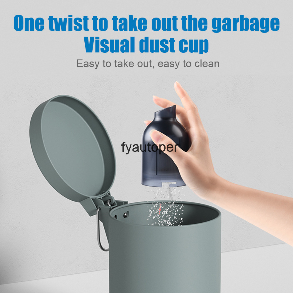Car Vacuum Cleaner Mini Handheld Portable Auto Home Cleaning Cordless 8000Pa Wireless With Built-in Battery