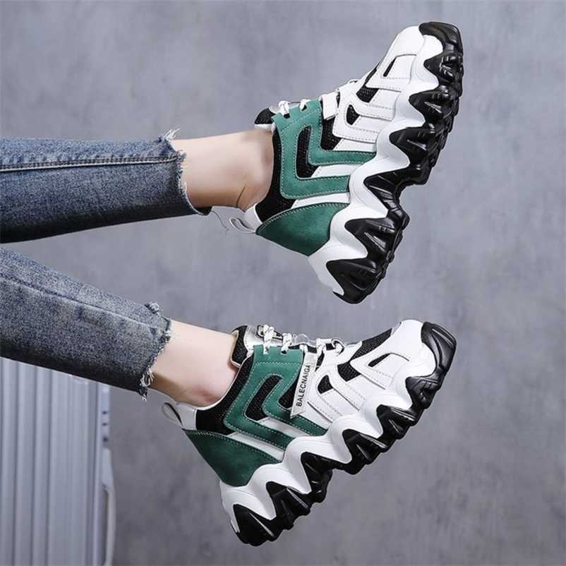 Woman Platform Sneakers Brand Wedges Shoes For Women Designers Fashion Ladies 8cm Height Increasing Casual Shoes Female 201217, Green
Woman Platform Sneakers Brand Wedges Shoes For Women Designers Fashion Ladies 8cm Height Increasing Casual Shoes Female 201217, Green