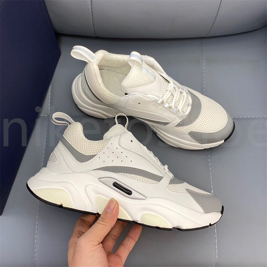 Designer B22 Sneakers White Leather Calfskin Casual Shoes Top Technical Knit Men Women Platform Multicolor Trainers, Color 01
Designer B22 Sneakers White Leather Calfskin Casual Shoes Top Technical Knit Men Women Platform Multicolor Trainers, Color 01