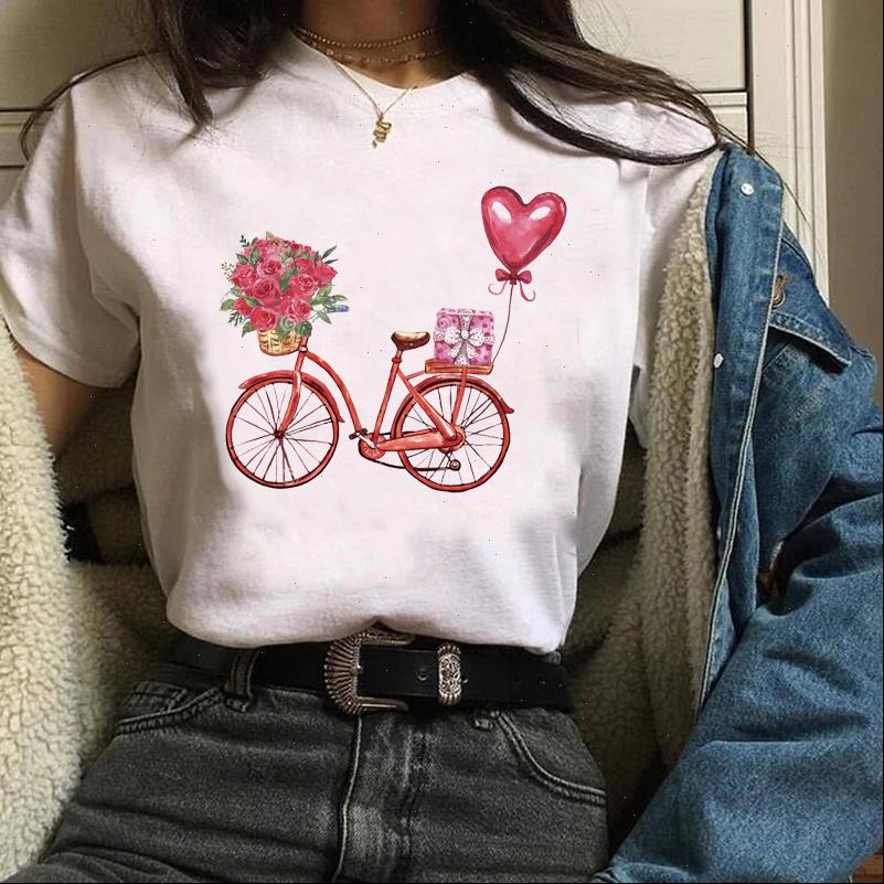 women graphic cartoon fashion valentine sweet love 90s ladies print clothes lady tees female t shirt womens t shirt, White
women graphic cartoon fashion valentine sweet love 90s ladies print clothes lady tees female t shirt womens t shirt, White