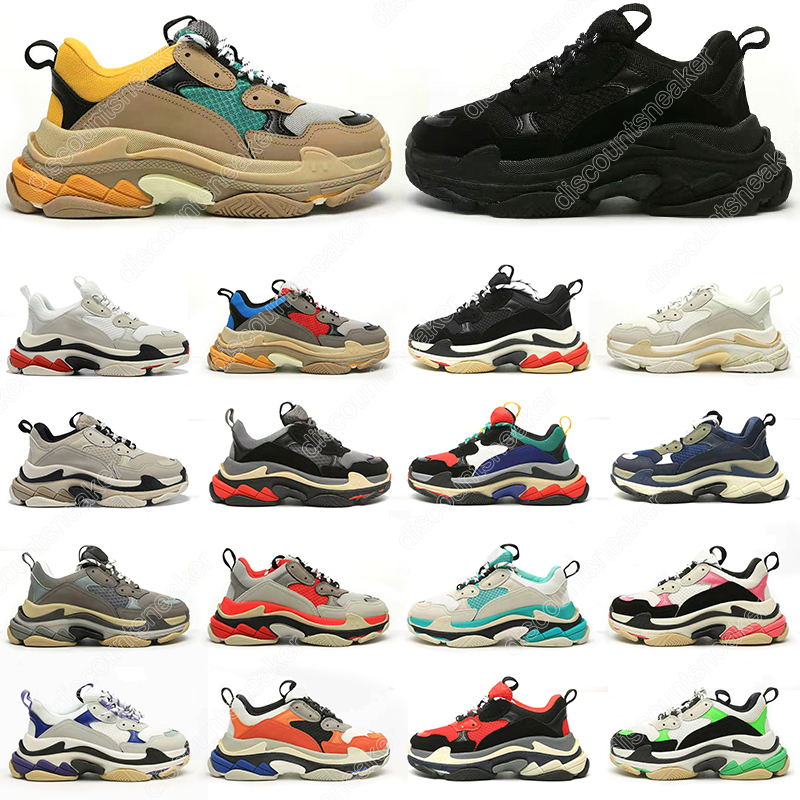 36-45 triple s casual shoes designer men women platform sneakers Black White Beige Dark Grey Orange Green Khaki Rust Pink Bred Fuchsia mens, Color#12
36-45 triple s casual shoes designer men women platform sneakers Black White Beige Dark Grey Orange Green Khaki Rust Pink Bred Fuchsia mens, Color#12
