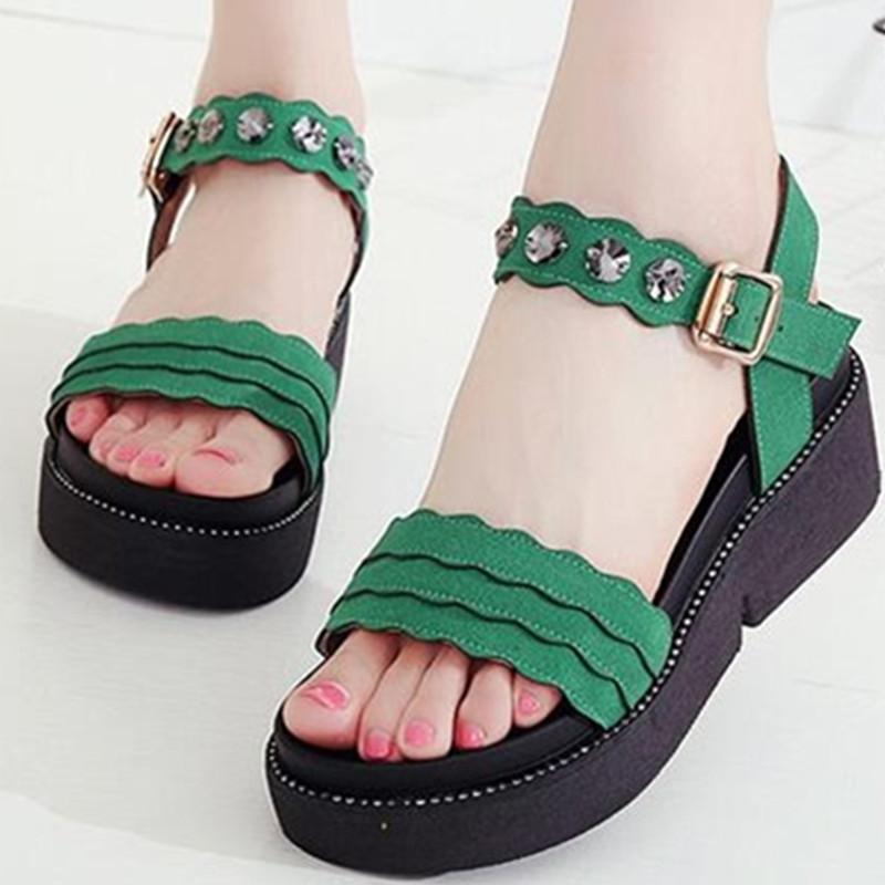 2021 Women's Summer Black Sandals Rhinestones Buckle Casual Fashion Ladies Shoes Comfortable Open Toe Sandals Bech Flat Shoes, Green
2021 Women's Summer Black Sandals Rhinestones Buckle Casual Fashion Ladies Shoes Comfortable Open Toe Sandals Bech Flat Shoes, Green