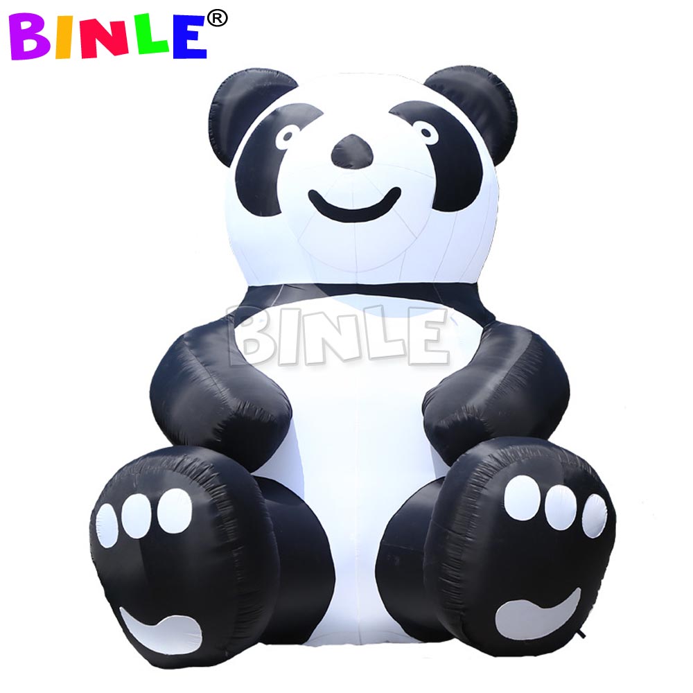 2021 Cute Giant Inflatable Panda,Panda Bear Cartoon Character For Kids Event Advertising