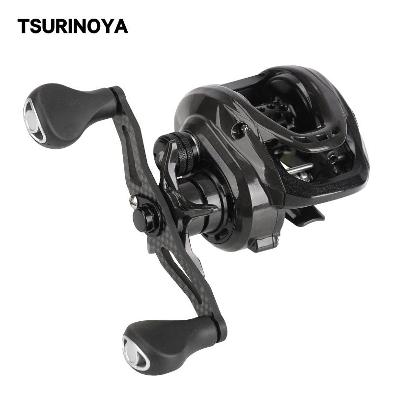 TSURINOYA Long Casting Baitcasting Reel DARK WOLF 100 6.4:1 Ultralight Universal Carbon Deep Spool Saltwater Bass Lure Wheel
TSURINOYA Long Casting Baitcasting Reel DARK WOLF 100 6.4:1 Ultralight Universal Carbon Deep Spool Saltwater Bass Lure Wheel