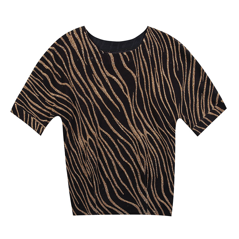 2021 Summer Short Sleeve Striped Blouse Women Cotton Casual O Neck Plus Size Women Shirt Ladies Pullover Tops Blusas Mujer 10126 210225