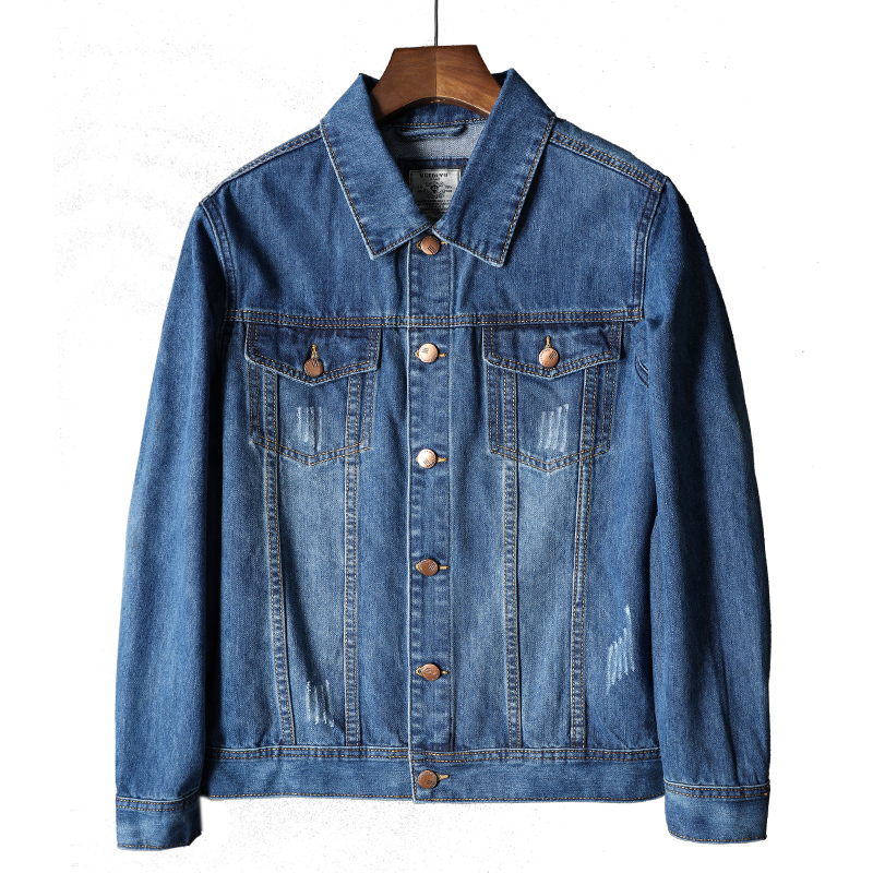 2021 New Spring Autumn Casual Mens Solid Trendy Fashion Bomber Thin Ripped Denim Jacket Male Cowboy Jeans Jackets Dt88, Blue
2021 New Spring Autumn Casual Mens Solid Trendy Fashion Bomber Thin Ripped Denim Jacket Male Cowboy Jeans Jackets Dt88, Blue
