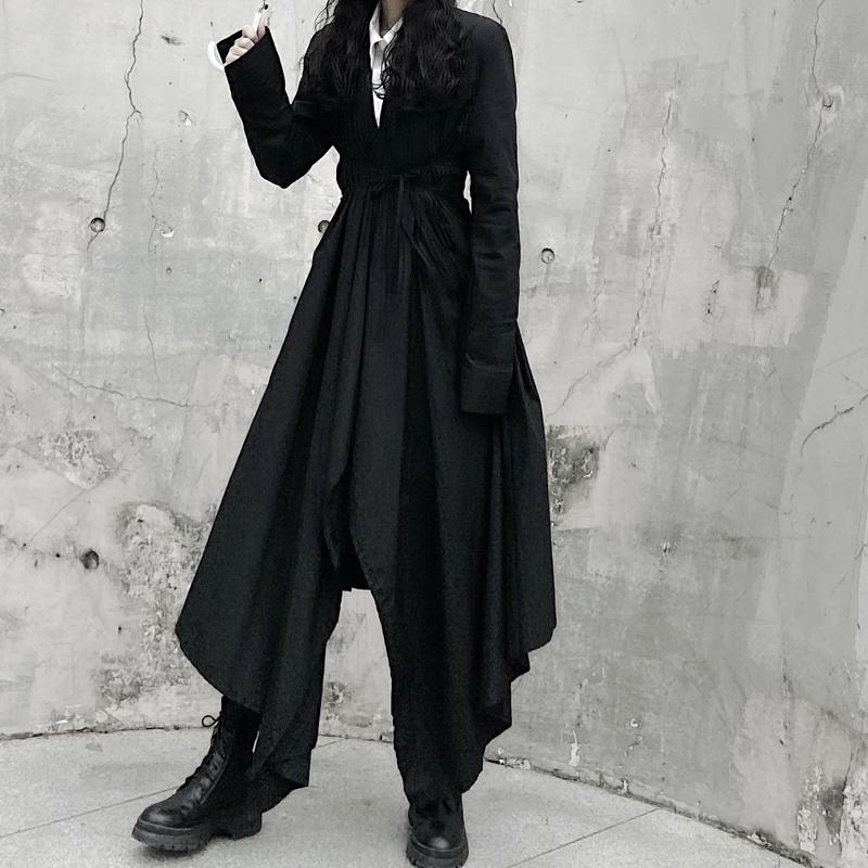 Casual Dresses Autumn Women' Square Collar Solid Color Tie Long Style Single Breasted Irregular Asymmetrical Design Sleeve Shirt, Black
Casual Dresses Autumn Women' Square Collar Solid Color Tie Long Style Single Breasted Irregular Asymmetrical Design Sleeve Shirt, Black