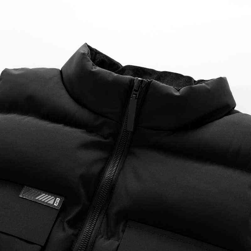High Quality Autumn and Winter Men's Vest Jacket Sleeveless Jacket Warm Large Size M-8XL Windproof Warm Vest Couple Men Chaleco 211105