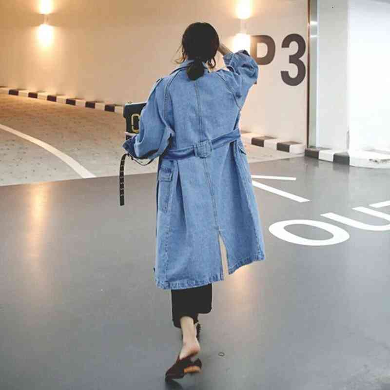 Women's Trench Coats Oversize Casual Cowboy for Women Loose Outwear Long Denim Jean Single-breasted Female Clothes FC579 A5Hi# P968, 1# shoe box
Women's Trench Coats Oversize Casual Cowboy for Women Loose Outwear Long Denim Jean Single-breasted Female Clothes FC579 A5Hi# P968, 1# shoe box