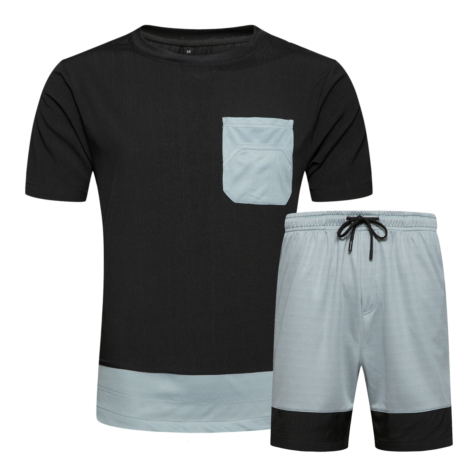 2021 New Sports Men's Short-sleeved T-shirt Plus Size Loose Trend Shorts Casual Summer Two-piece Suit Sport Wear X1hp, Army green
2021 New Sports Men's Short-sleeved T-shirt Plus Size Loose Trend Shorts Casual Summer Two-piece Suit Sport Wear X1hp, Army green