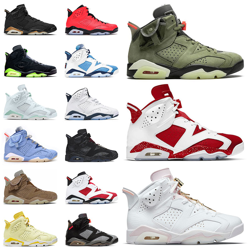 Air Jordan 6 Retro Jumpman Jorden 6s Basketball Shoes Authentic Travis Scott Cactus Jack Top High Quality Unc Blue Gold Hoops Mens Womens Sports Sneakers Trainers, C21 40-47 sport blue
Air Jordan 6 Retro Jumpman Jorden 6s Basketball Shoes Authentic Travis Scott Cactus Jack Top High Quality Unc Blue Gold Hoops Mens Womens Sports Sneakers Trainers, C21 40-47 sport blue