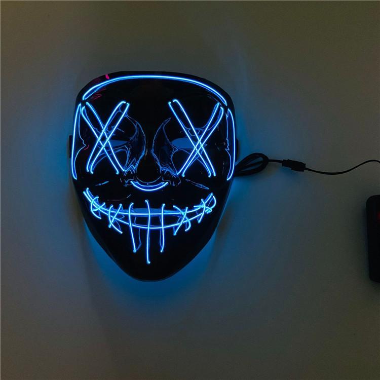 New Halloween Mask LED Light Up Party Masks The Purge Election Year Great Funny Masks Festival Cosplay Costume Supplies Glow In Dark 6 S2
New Halloween Mask LED Light Up Party Masks The Purge Election Year Great Funny Masks Festival Cosplay Costume Supplies Glow In Dark 6 S2