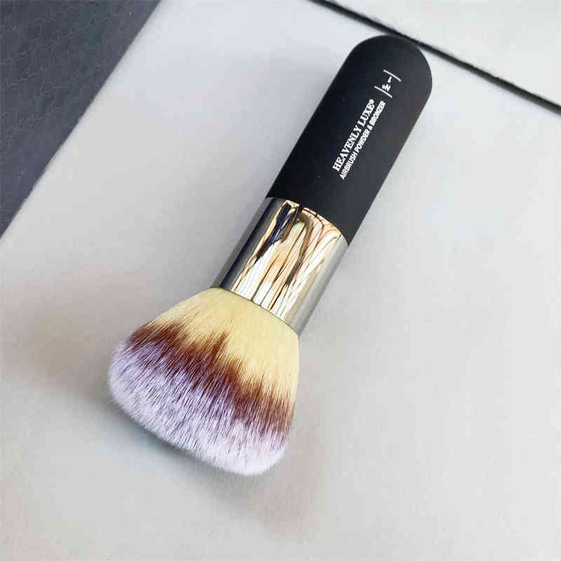 Heavenly Luxe Airbrush Powder Bronzer Makeup Brush 1 - Deluxe Large Beauty Cosmetics Face Blender Tools 0311
Heavenly Luxe Airbrush Powder Bronzer Makeup Brush 1 - Deluxe Large Beauty Cosmetics Face Blender Tools 0311