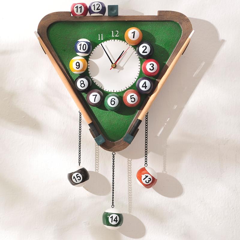 Wall Clocks Clock Modern Design Continental Creative Billiard Decor Living Room Dining Bedroom Home Decoration Watch
Wall Clocks Clock Modern Design Continental Creative Billiard Decor Living Room Dining Bedroom Home Decoration Watch