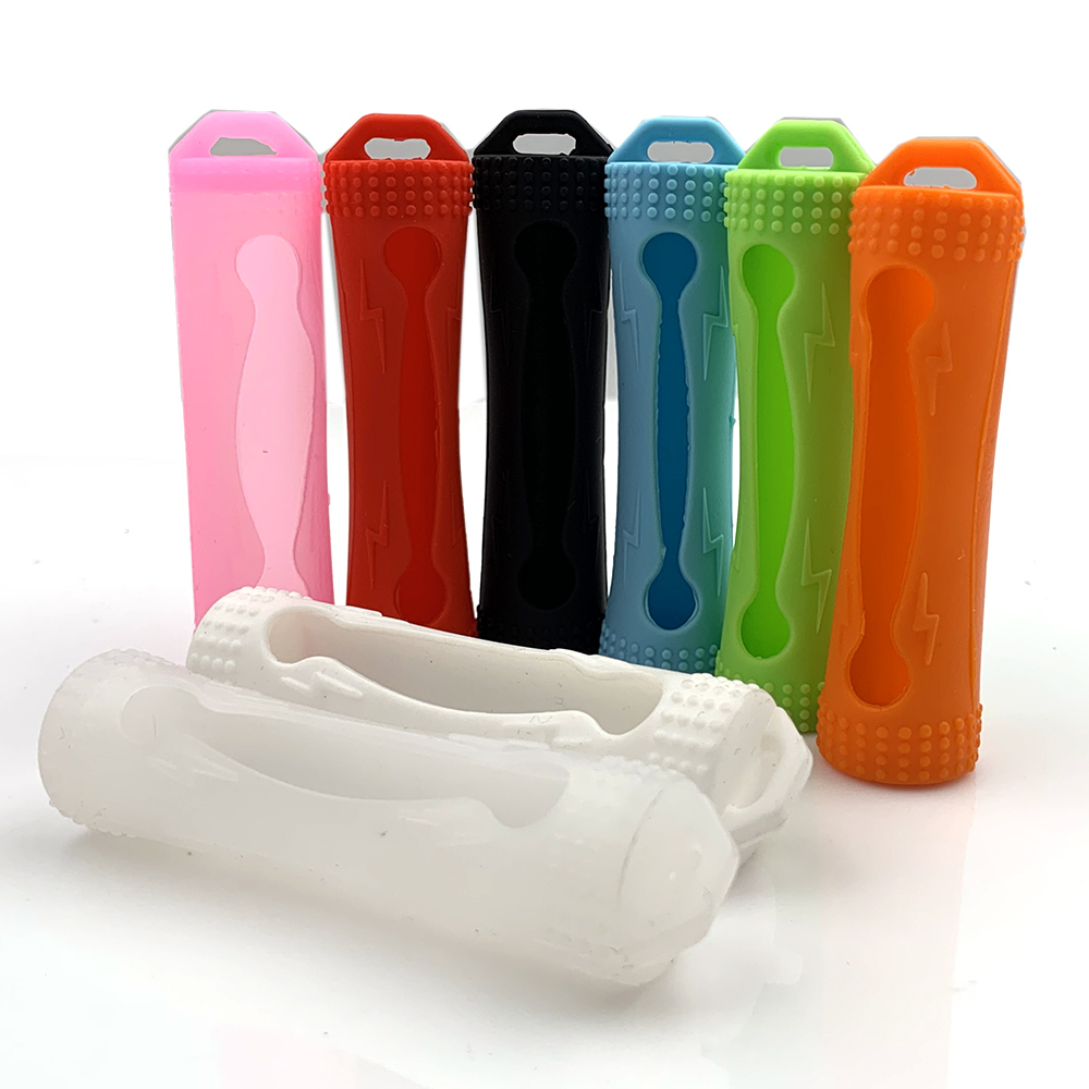 Hot Sale Silicone Sleeve Cover Case For 18650 Battery Mod Protective Bag Pouch Battery Storage Box
Hot Sale Silicone Sleeve Cover Case For 18650 Battery Mod Protective Bag Pouch Battery Storage Box